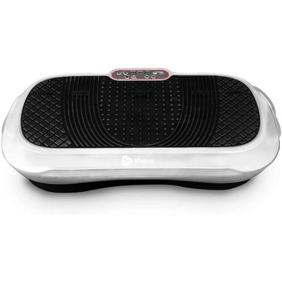 LifePro Black Fitness Platform: Enhance Your Home Workouts with Our All-in-One Vibration Plate and Loop Bands