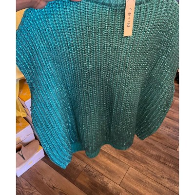 Women's Wo's Mock Neck Sweater Top - SHE + SKY