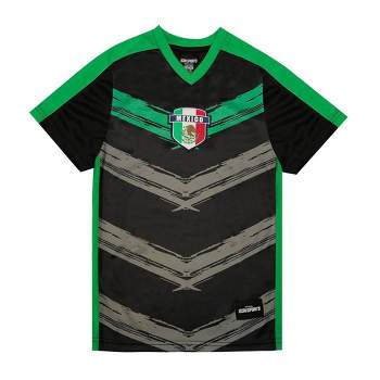 International Soccer Mexico Youth Shirt - Black
