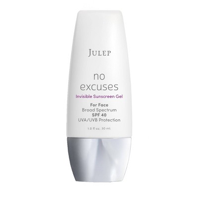 Julep No Excuses Invisible Sunscreen Gel SPF 40