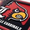 NCAA Louisville Cardinals Logo 4" x 6" Picture Frame: MDF Tabletop Display - 3 of 4