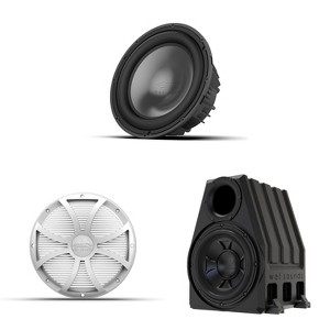 Wet Sounds REVO 12 HP S4 12" High Power 4 Ohm Subwoofer with REVO 12 SW-W GRILLE V3 - White Salt Water Grille and PORTED-12-ENC 12" Rotomold Ported... - 1 of 4