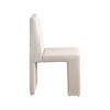 Meridian Furniture,Benson Microsuede Corduroy Fabric Dining Chair, Set of 2 - 3 of 4