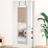 SEVOBAL Bathroom Vanity Mirrors Rectangular Door Mirror Anti Fog Function Durable Construction Premium Material Buil, Silver, 47"*14"*1.1" - 2 of 4