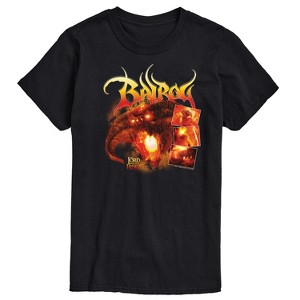 Men's - The Lord of the Rings - Balrog Retro 90's Short Sleeve Graphic T-Shirt - 1 of 3