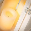 26" Astoria Taper Lantern with 3 LED Pillar Candles - 2 of 3