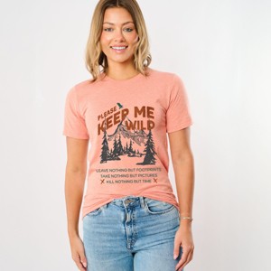 Simply Sage Market Please Keep Me Wild Short Sleeve Tee - 1 of 4