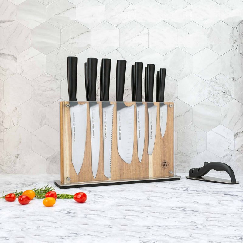 Schmidt Brothers Cutlery Carbon 6 15pc Knife Block Set, 5 of 12