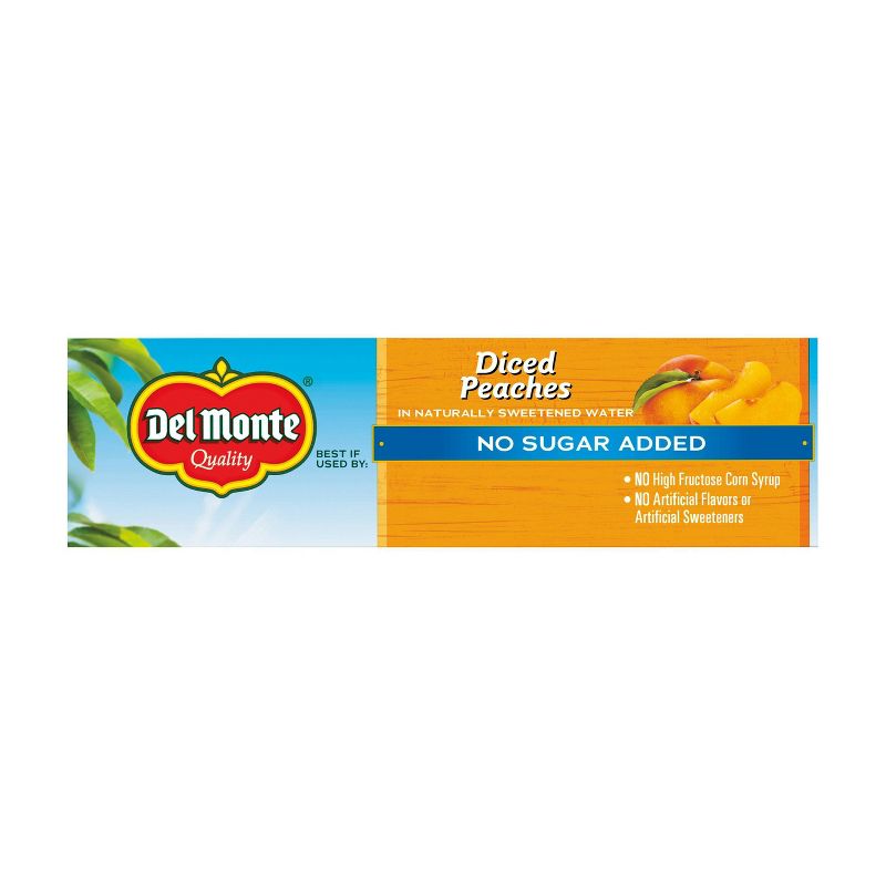 Del Monte Diced Peaches Fruit Cup Snacks, 4 of 5
