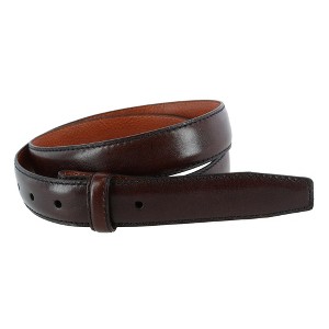 Trafalgar Pebble Grain Leather No Buckle Harness Belt Strap - 1 of 3