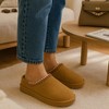 CUSHIONAIRE Keto Womens Slippers Slip-On Suede Mule Slipper - Cozy & Stylish, Memory Foam & Faux Fur Lining, Wide Widths Available - 3 of 4