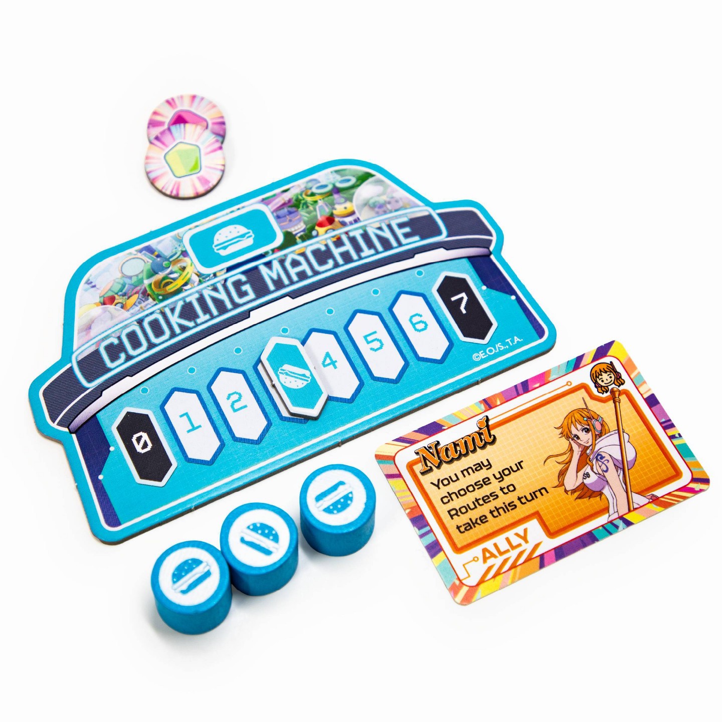 Детские игрушки Kess One Piece: Escape From Egghead Island Strategy Board Game — фото 5