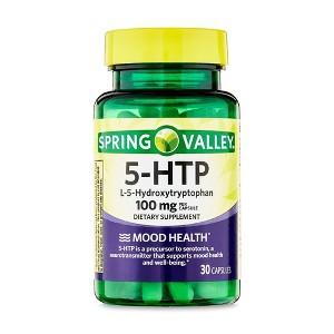 Spring Valley 5-HTP Capsules, 100 mg, 30 Count - 1 of 4