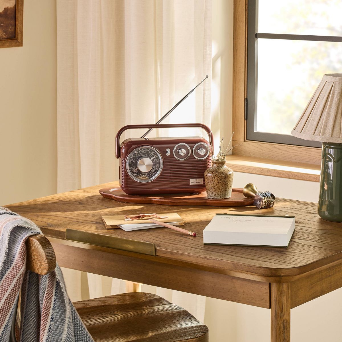 Spectrum Brown Bluetooth Radio - Hearth & Hand™ with Magnolia - thumbnail 2