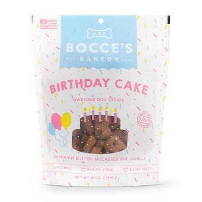 Bocce's Bakery Birthday Cake Dog Treats - 5oz