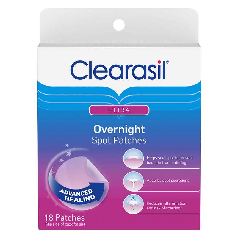 Clearasil Rapid Rescue Healing Spot Patches 18ct, 1 of 11