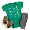 The Juniper Shop Let's Par Tee Sunglasses Baby Bodysuit - 2 of 3
