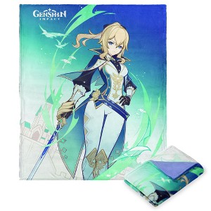 Genshin Impact Character 018 Jean Silk Touch Throw Blanket 50 x 70 inches - 1 of 2