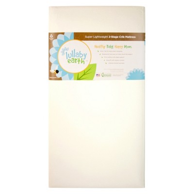 lullaby earth super lightweight crib mattress