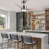 BestParts 48" Ceiling Fan with Light and Remote, Low Profile Flush Mount, Reversible, 3CCT, Quiet Dimmable Fan for Bedroom Indoor/Outdoor - 3 of 4