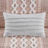 Gracie Mills Tisha Artisanal Cotton Oblong Pillow - One Size - Ivory - 3 of 4