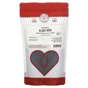 Pure Indian Foods Organic Whole Black Seed , 8 oz (226 g) - 1 of 2