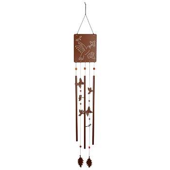 Woodstock Wind Chimes Signature Collection, Victorian Garden Chime, Rusted Steel Wind Chime