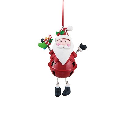 Gallerie II Santa Bell Christmas Xmas Ornament