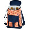 Picnic at Ascot Two Bottle Wine Cooler with Cutting Board, Knife & Corkscrew - 3 of 4