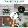 LunaLulinlk Vinyl Siding Hangers Hooks (20 PCS), Sturdy No Hole Siding Hooks for Hanging Outdoor, Siding Clips to Hang String Lights & Decorations - 4 of 4