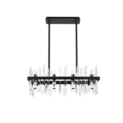 Elegant Lighting Serena 16 - Light Chandelier in  Black