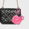 Unique Bargains Cute Coal Ball Handbag Charm 1 Pc - 2 of 4