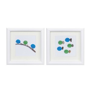 Bird and Fish Wall Art (Set of 2) - 1 of 3
