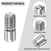 Unique Bargains 304 Stainless Steel Durable Multipurpose Precision Structure Mechanical Fasteners - 2 of 4