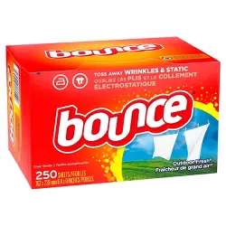 Bounce Outdoor Fresh Dryer Sheets - 250ct