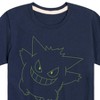 Boys' - Pokémon - Gengar Ghost Type Short Sleeve Graphic T-Shirt - 2 of 4