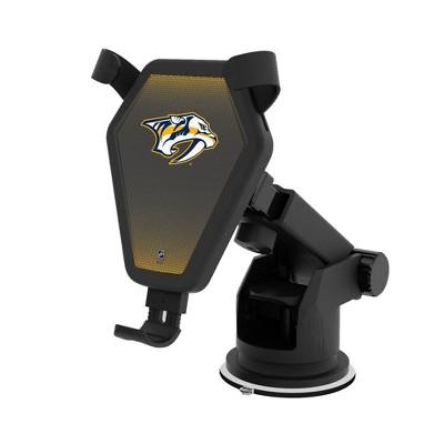 Keyscaper Nashville Predators Linen 10-Watt Wireless Car Charger