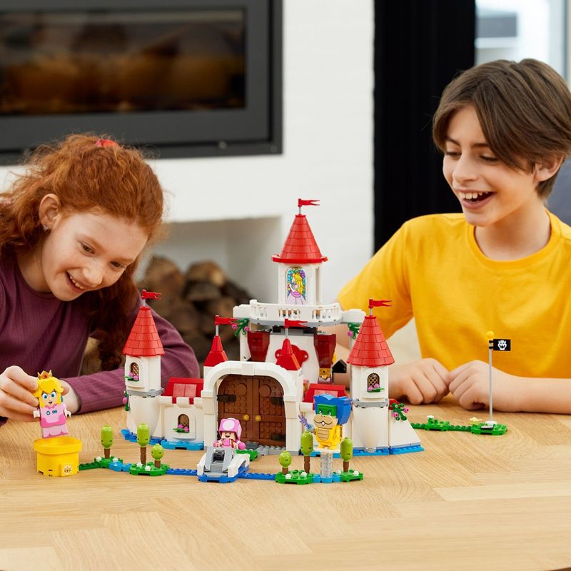 LEGO Super Mario Peach Castle Expansion Set Toy 71408, 4 of 8
