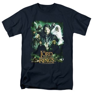 Lord Of The Rings Hero Group Adult T-Shirt - 1 of 4