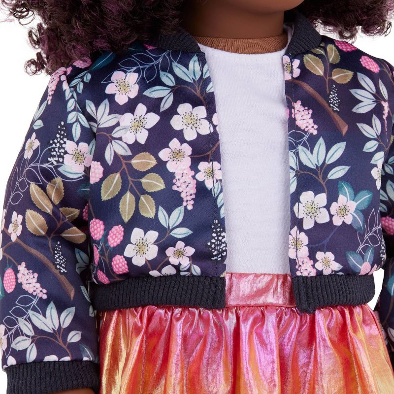 Our Generation Bloomy Blossom Floral Jacket &#38; Skirt Outfit for 18&#34; Dolls, 4 of 9