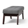 NicBex 40.2" Storage Bench Rectangle Mid Century Faux Leather Tufted Ottoman Bench for Bedroom, Entryway - 4 of 4