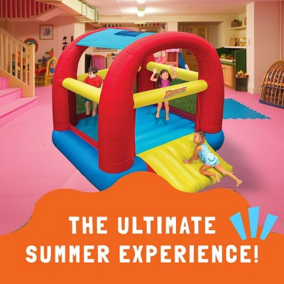 Banzai Banzai Cool Canopy Bouncer Outdoor Inflatable Slide/Shaded Backyard Bounce House