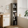 HOMLUX 5-Tier Cube Bookcase Bookshelf Storage Organizer Living Room, Bedroom, Kids Room - 2 of 4