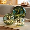 LED Pine Tree Globe (Set of 3) - 2 of 4