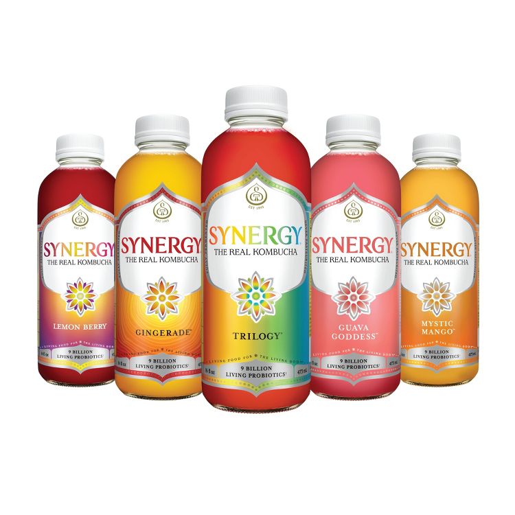 Synergy The Real Kombucha, Trilogy – 16 fl oz: Organic, Gluten-Free, Vegan, 6 of 7