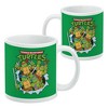 Teenage Mutant Ninja Turtles Group Retro Ceramic Coffee Mug, Novelty Gift Mugs for Coffee, Tea and Hot Drinks, 11oz, White - 2 of 4