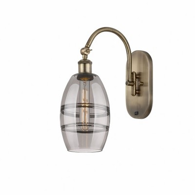 Vaz - 1 Light Arm Swivels Side to Side Wall Sconce In Industrial Style-11.63 Inches Tall and 5.88 Inches Wide