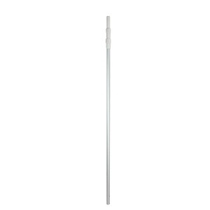 Pool Central Adjustable Aluminum Swimming Pool Telescopic Pole for Vacuums and Skimmers 15' - Silver - 1 of 2