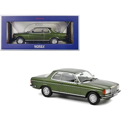 1980 Mercedes-Benz 280 CE Green Metallic 1/18 Diecast Model Car by Norev