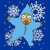 Mens The Simpsons Maggie Christmas Star Suit Sweatshirt - 2 of 4